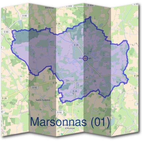 Mairie de Marsonnas (01)