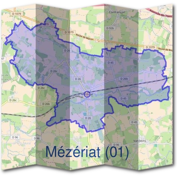 Mairie de Mézériat (01)