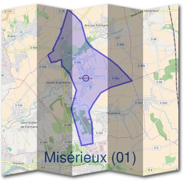 Mairie de Misérieux (01)