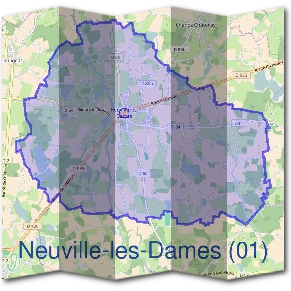 Mairie de Neuville-les-Dames (01)