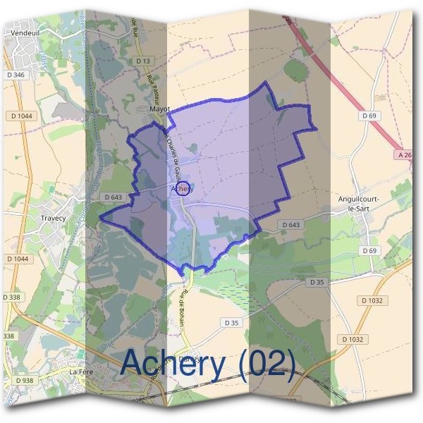 Mairie d'Achery (02)