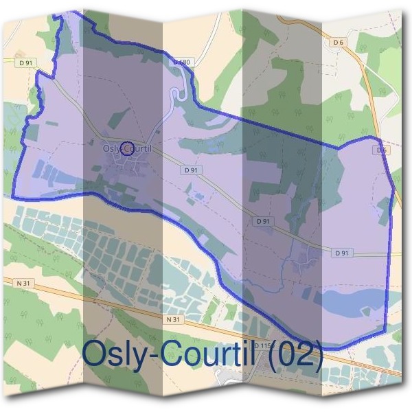 Mairie d'Osly-Courtil (02)