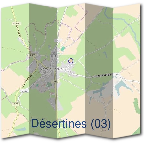 Mairie de Désertines (03)