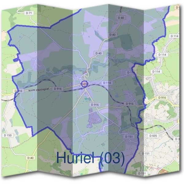 Mairie d'Huriel (03)