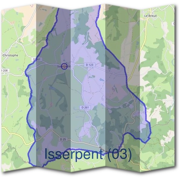 Mairie d'Isserpent (03)