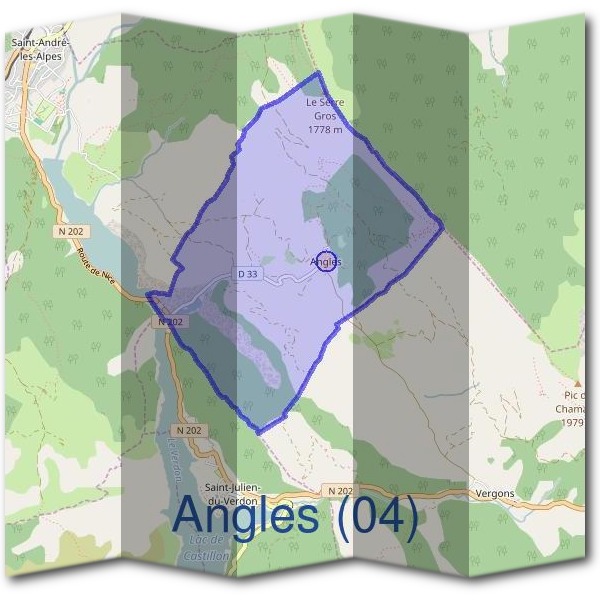 Mairie d'Angles (04)