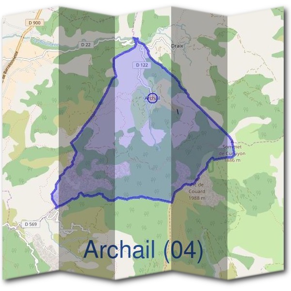 Mairie d'Archail (04)