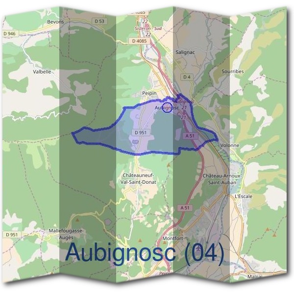 Mairie d'Aubignosc (04)