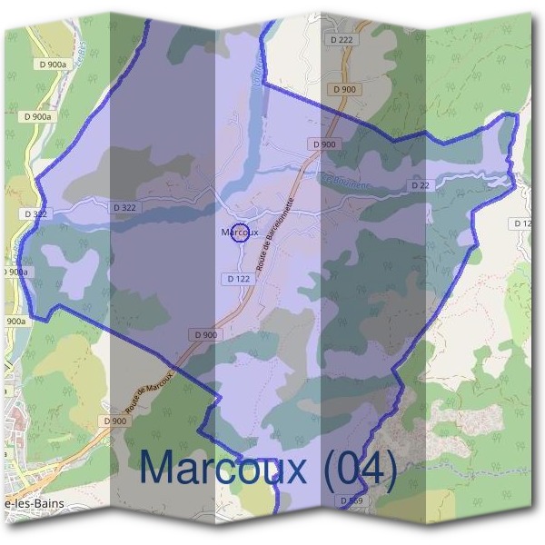 Mairie de Marcoux (04)