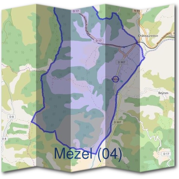 Mairie de Mézel (04)