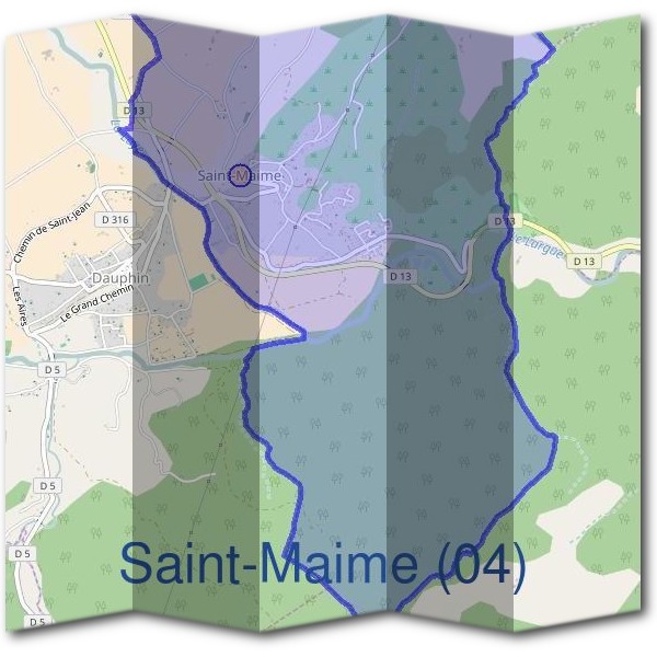 Mairie de Saint-Maime (04)