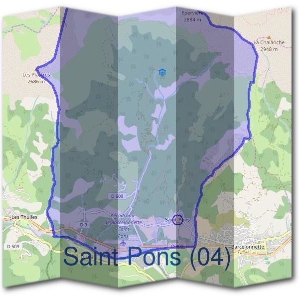 Mairie de Saint-Pons (04)