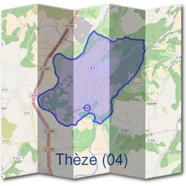 Mairie de Thèze (04)