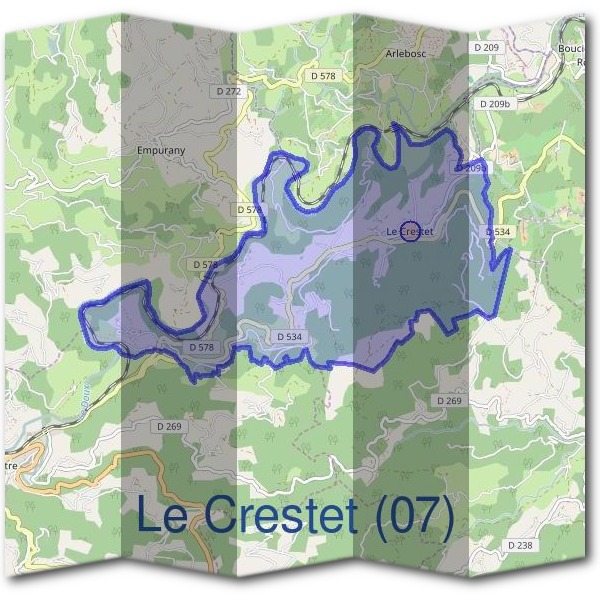 Mairie du Crestet (07)