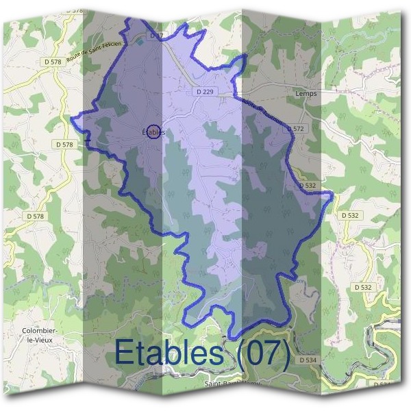 Mairie de Étables (07)