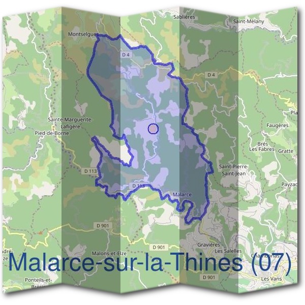 Mairie de Malarce-sur-la-Thines (07)