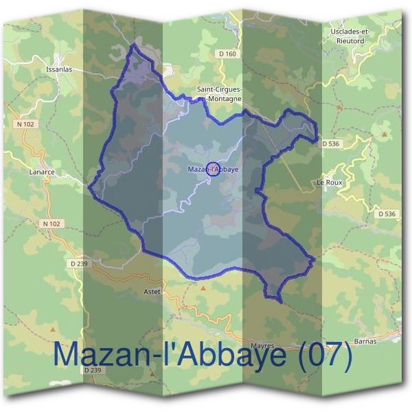 Mairie de Mazan-l'Abbaye (07)