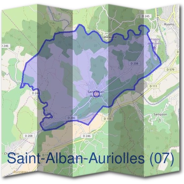Mairie de Saint-Alban-Auriolles (07)