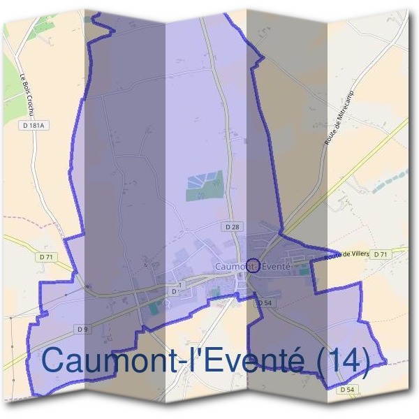 Mairie de Caumont-l'Éventé (14)