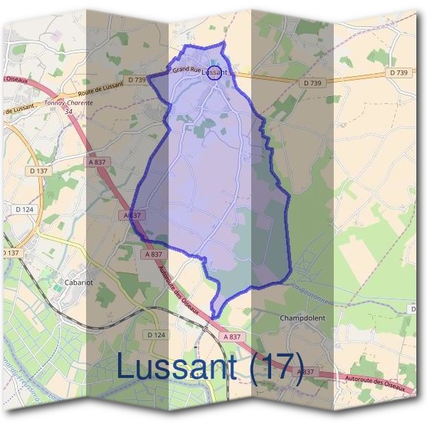 Mairie de Lussant (17)