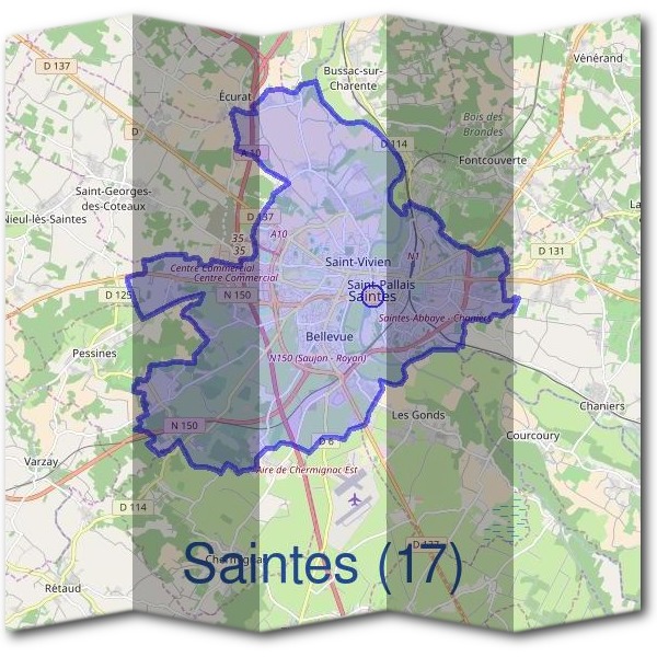 Mairie de Saintes (17)