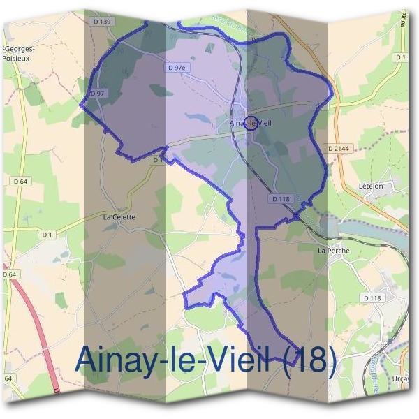 Mairie d'Ainay-le-Vieil (18)