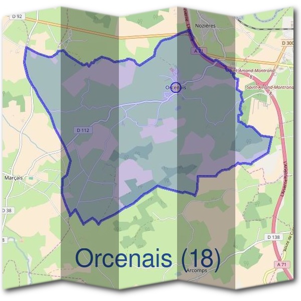 Mairie d'Orcenais (18)