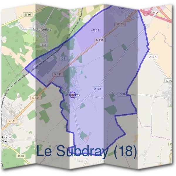 Mairie du Subdray (18)