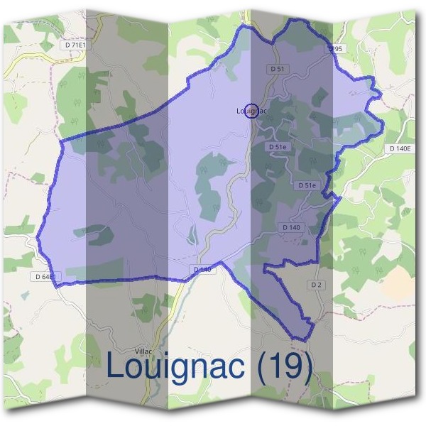 Mairie de Louignac (19)