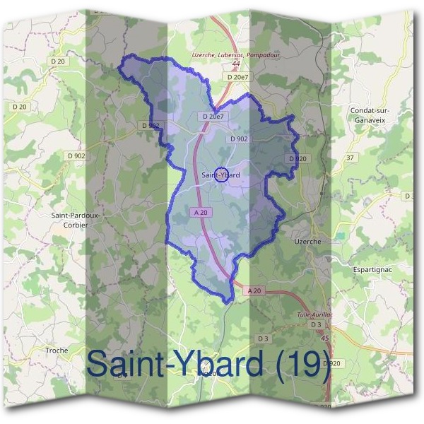 Mairie de Saint-Ybard (19)