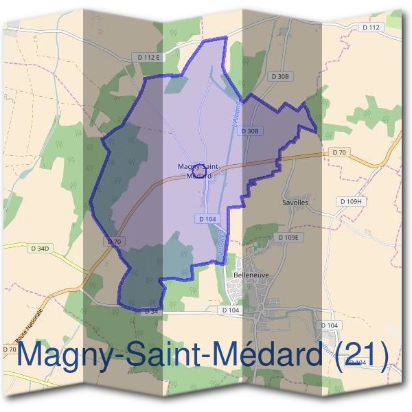 Mairie de Magny-Saint-Médard (21)
