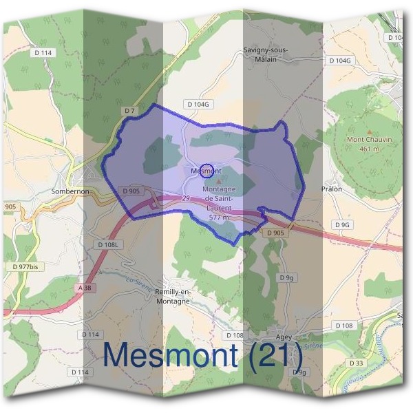 Mairie de Mesmont (21)