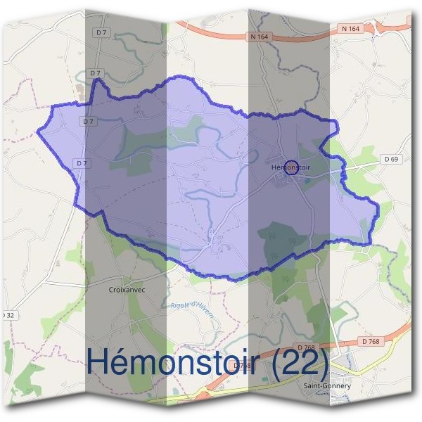 Mairie d'Hémonstoir (22)