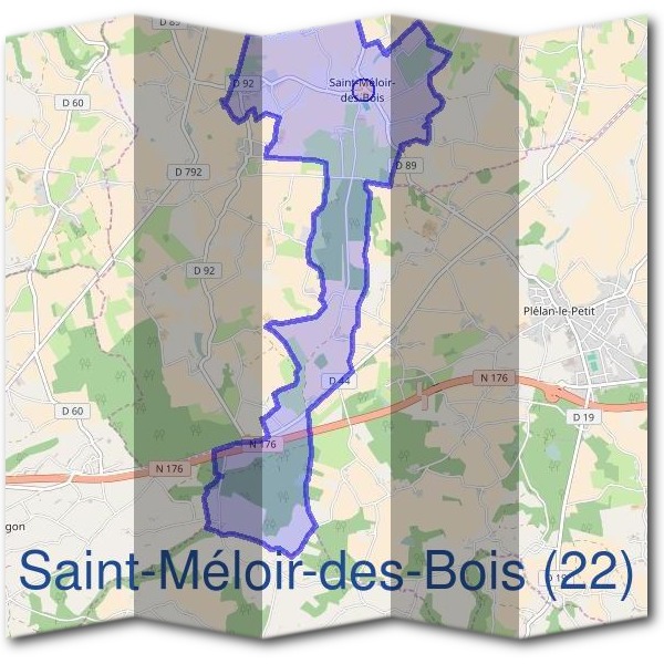 Mairie de Saint-Méloir-des-Bois (22)