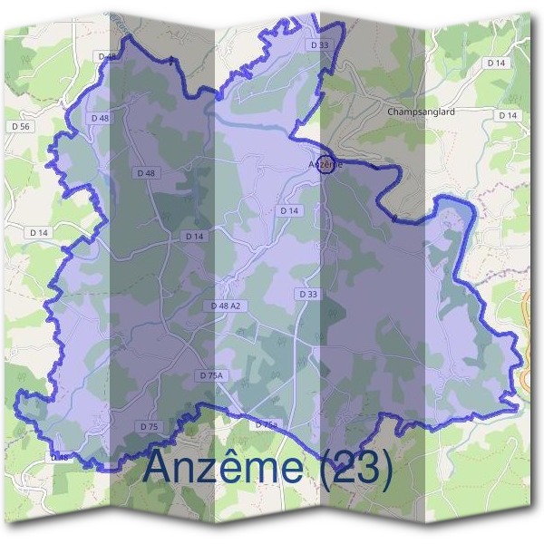 Mairie d'Anzême (23)