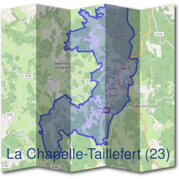 Mairie de La Chapelle-Taillefert (23)