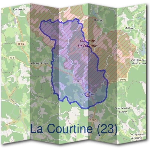 Mairie de La Courtine (23)