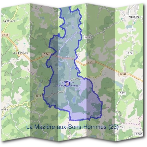 Mairie de La Mazière-aux-Bons-Hommes (23)