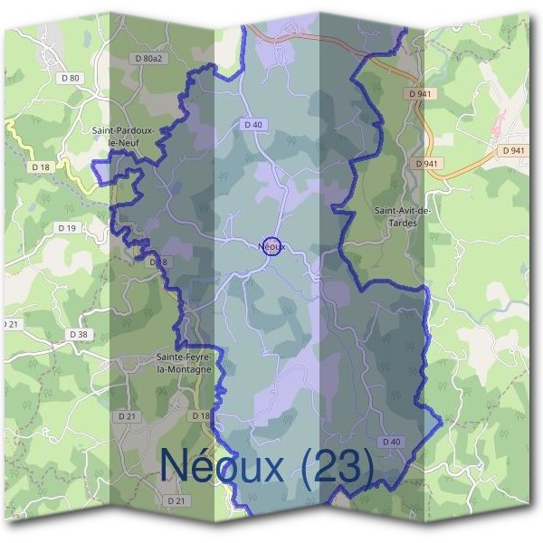 Mairie de Néoux (23)