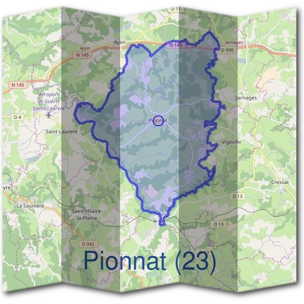 Mairie de Pionnat (23)