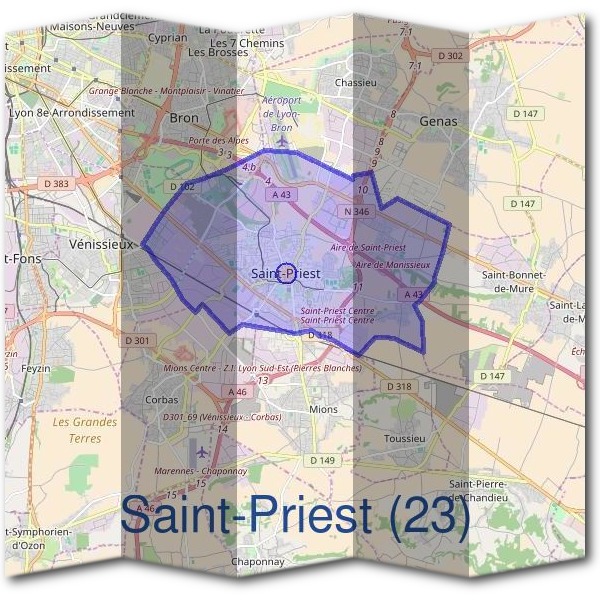 Mairie de Saint-Priest (23)