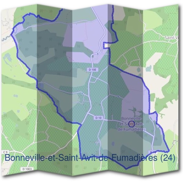 Mairie de Bonneville-et-Saint-Avit-de-Fumadières (24)