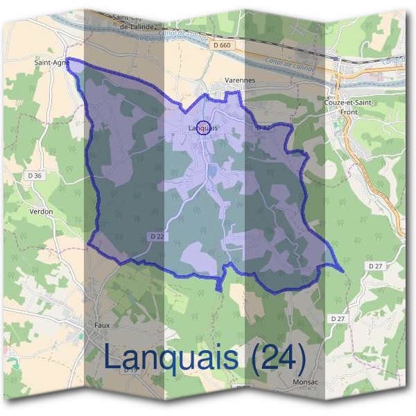 Mairie de Lanquais (24)