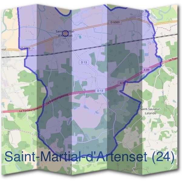 Mairie de Saint-Martial-d'Artenset (24)