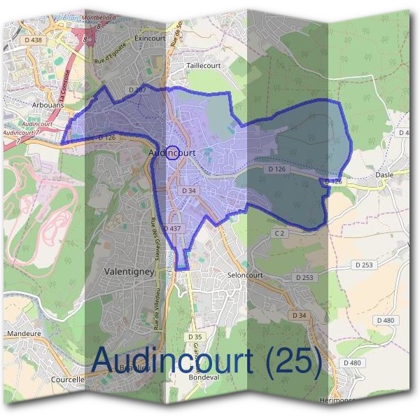 Mairie d'Audincourt (25)