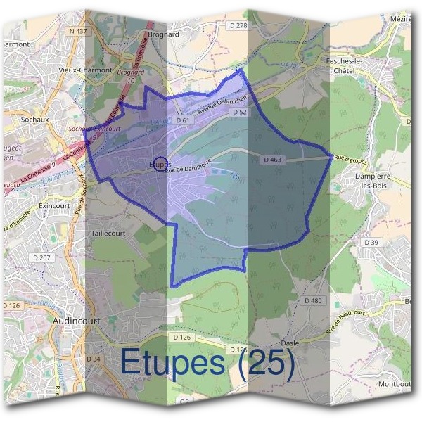 Mairie de Étupes (25)