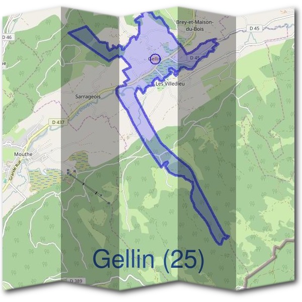 Mairie de Gellin (25)