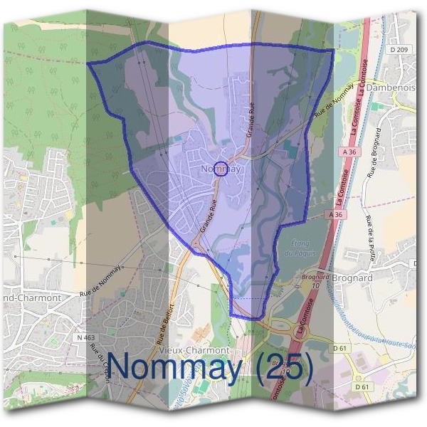 Mairie de Nommay (25)