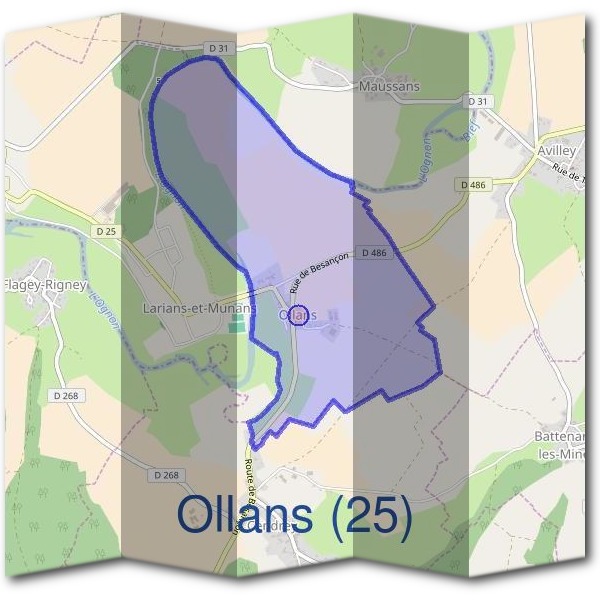 Mairie d'Ollans (25)