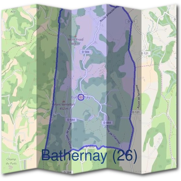 Mairie de Bathernay (26)